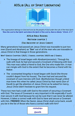 Commentary on Matthew Chapter One (The Ancestry of Jesus Christ)