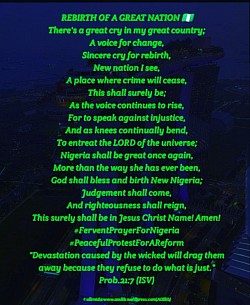 For A New Nigeria